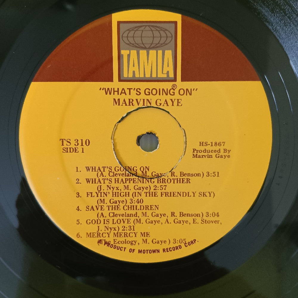 Marvin Gaye - What's Going On OG - 1971 - TS 310 - Used - VG - Vinyl