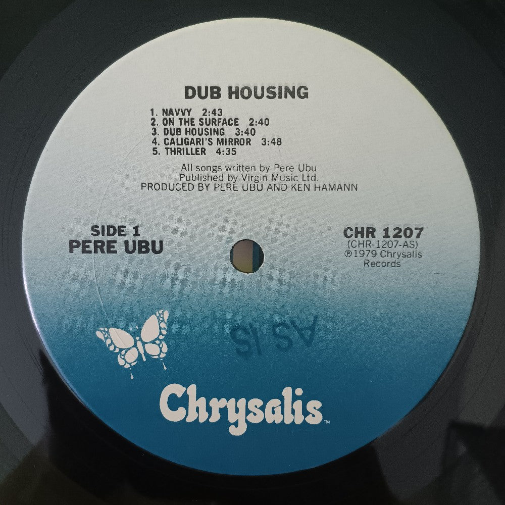Pere Ubu - Dub Housing - 1979 - CHR 1207 - Used - VG+ - Vinyl