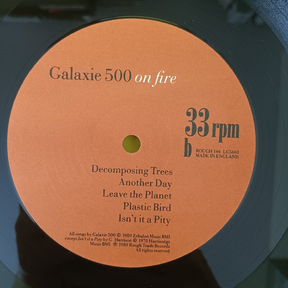 Galaxie 500 - On Fire OG UK 1st Press - 1989 - ROUGH 146 - Used - VG+ - Vinyl