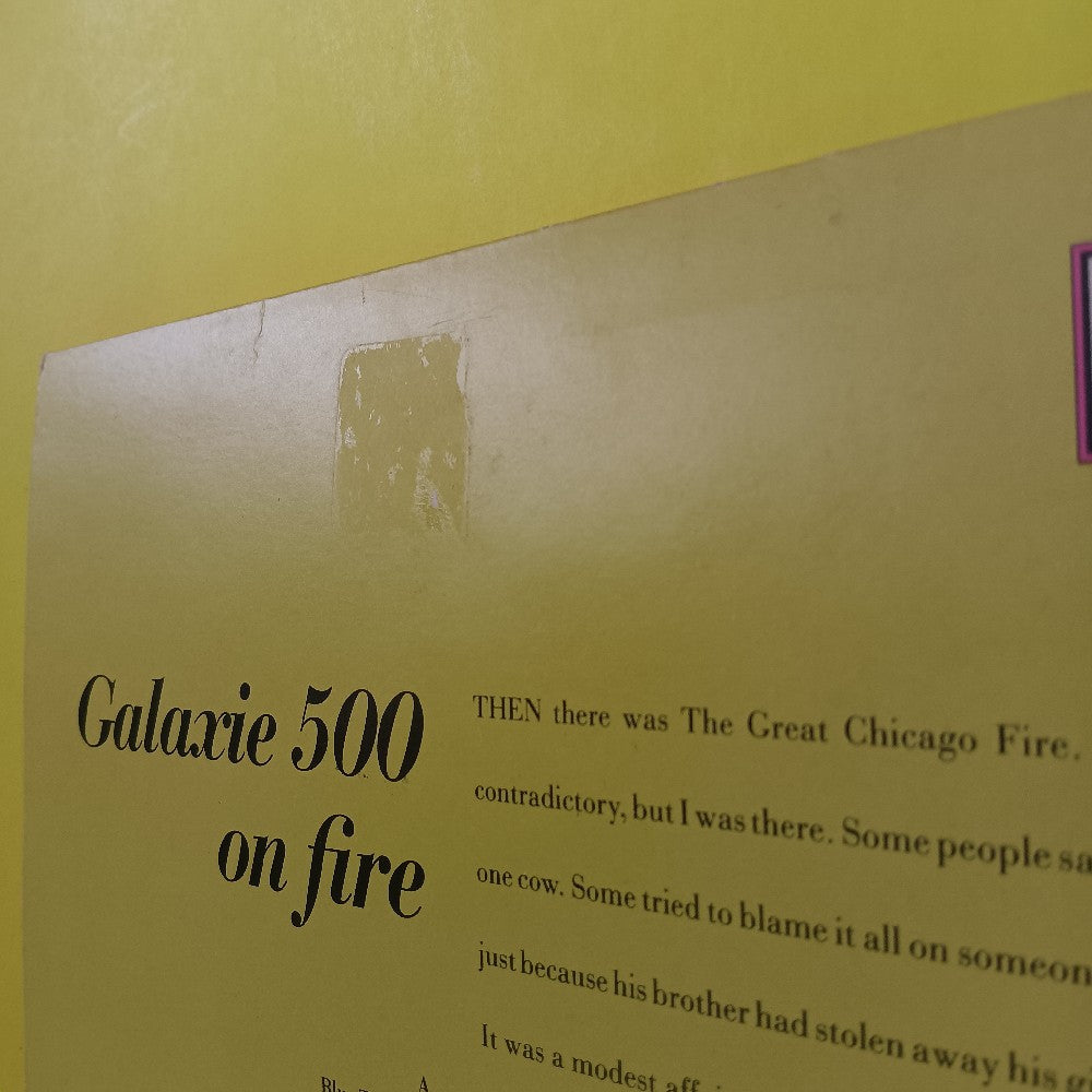 Galaxie 500 - On Fire OG UK 1st Press - 1989 - ROUGH 146 - Used - VG+ - Vinyl