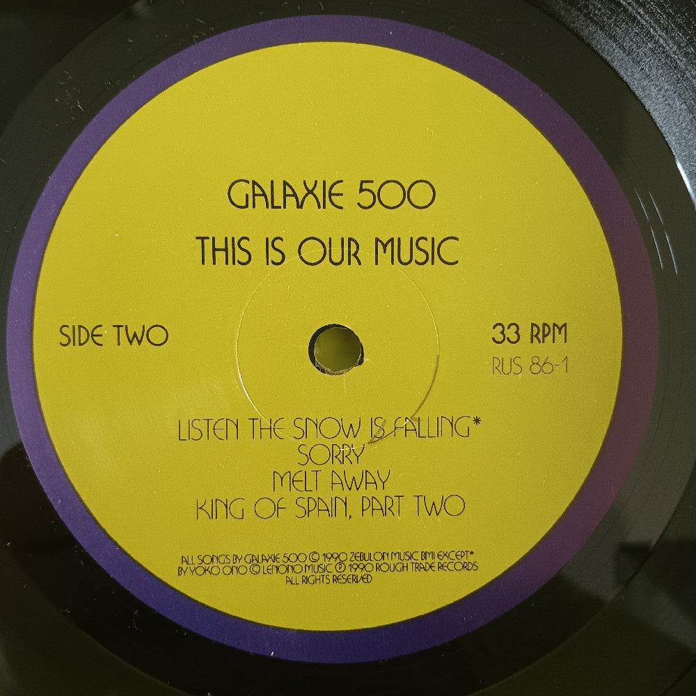 Galaxie 500 - This Is Our Music SHRINK - 1990 - RUS 86-1 - Used - VG++ - Vinyl