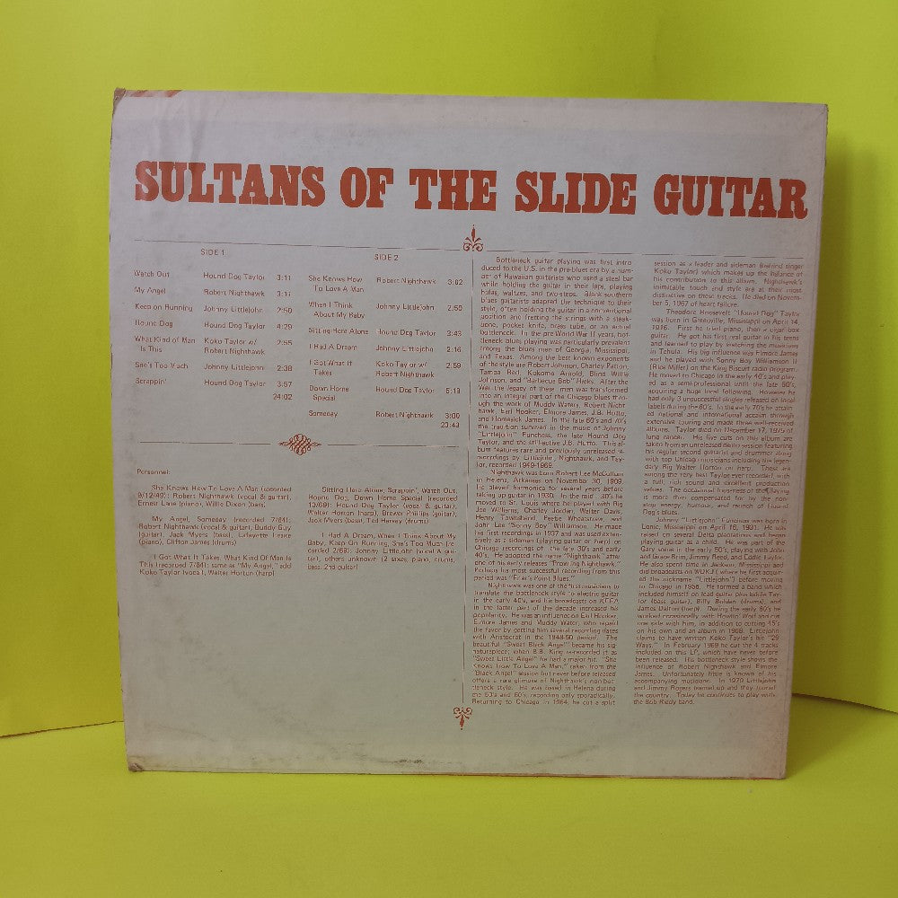 Various - Sultans Of The Slide Guitar - Blues Ball 2003 - Used - VG++ - Vinyl