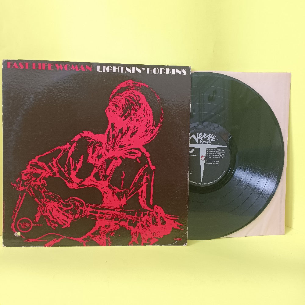 Lightnin Hopkins - Fast Life Woman MONO - 1962 - V-8453 - Used - VG++ - Vinyl