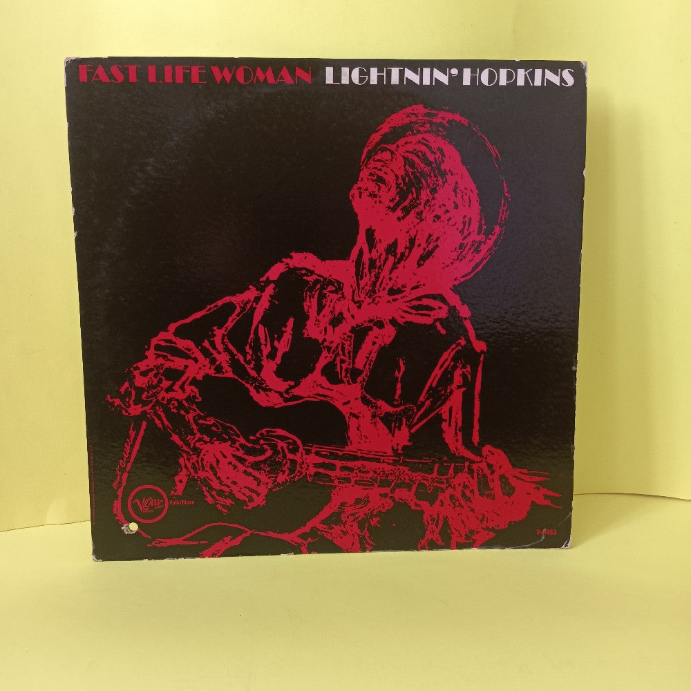 Lightnin Hopkins - Fast Life Woman MONO - 1962 - V-8453 - Used - VG++ - Vinyl