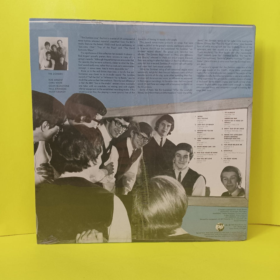 The Zombies - Live On The BBC 1965-1967 - 1985 - RNLP 120 - New - Sealed - Vinyl