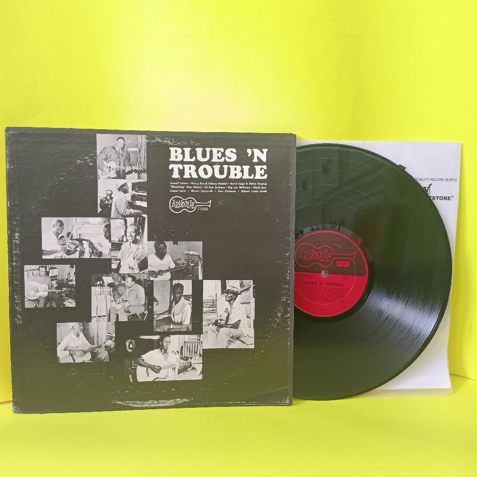 Various - Blues 'N Trouble OG MONO - 1965 - F1006 - Used - VG++ - Vinyl