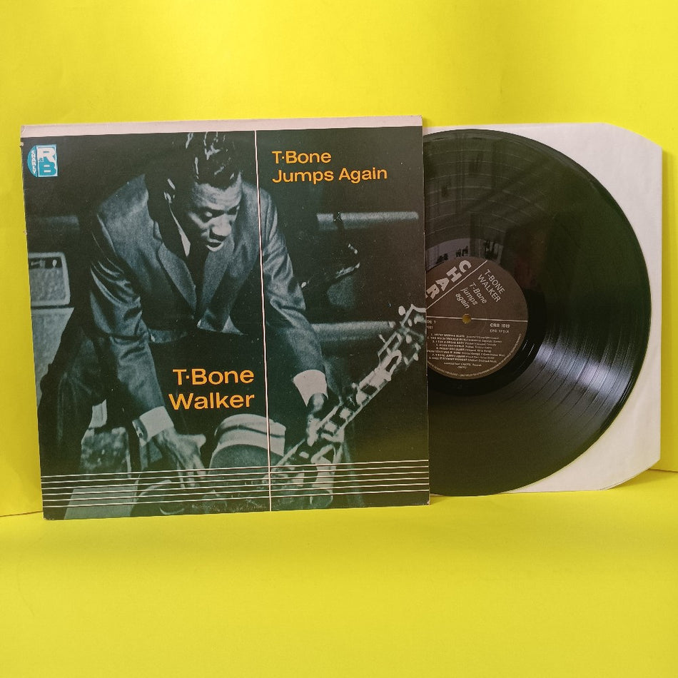 T-Bone Walker - T-Bone Jumps Again UK - 1981 - CRB 1019 - Used - VG++ - Vinyl