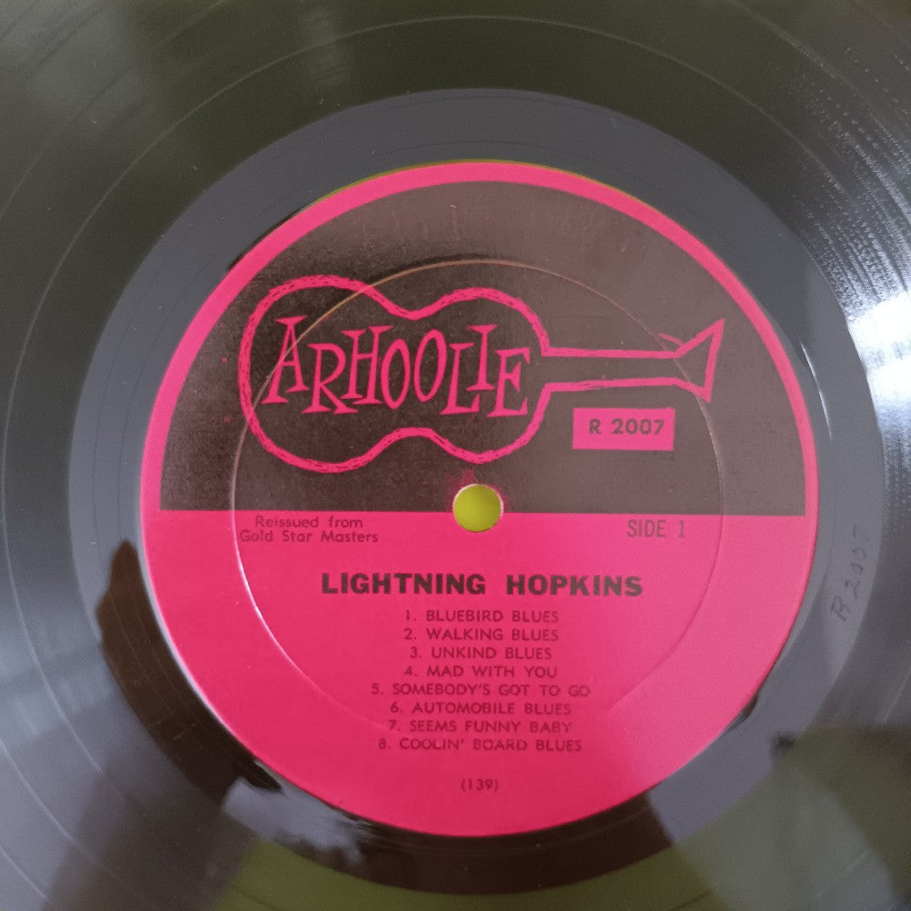 Lightnin Hopkins - Early Recordings OG - 1963 - R2007 - Used - VG++ - Vinyl