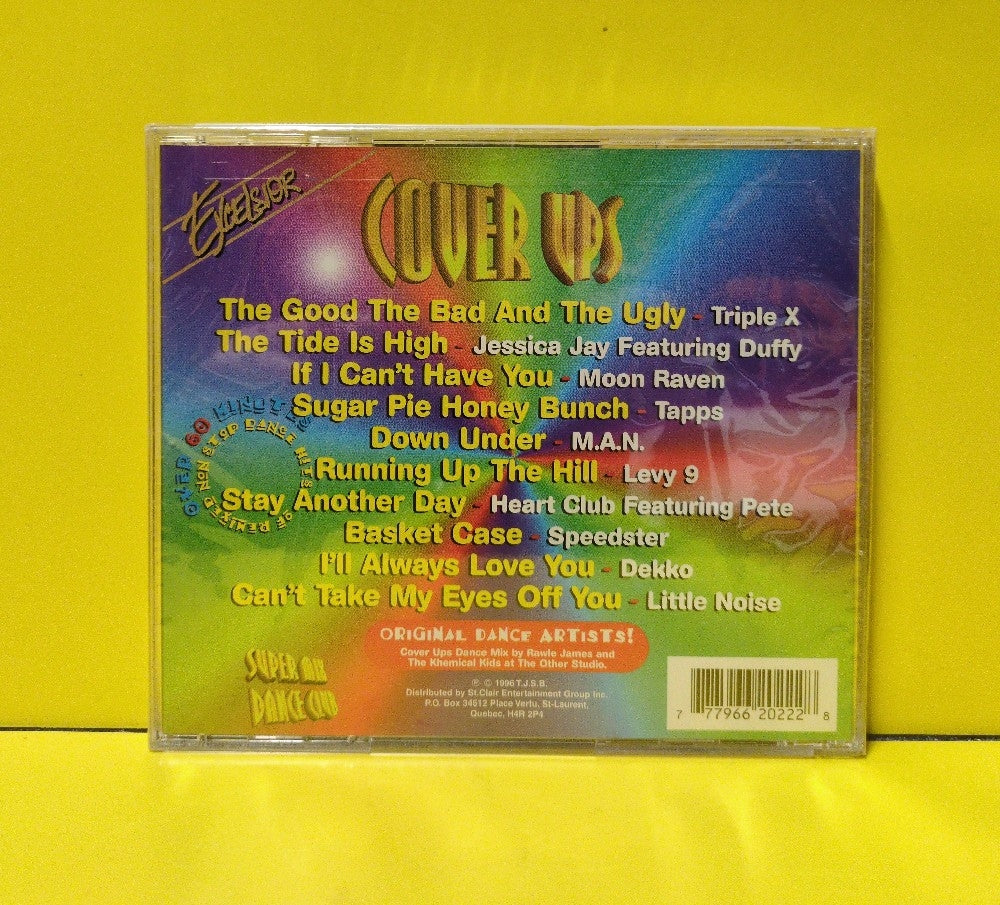 Various - Cover Ups - 1996 - EXL20222 - New - Sealed - CDs - Canadian Import