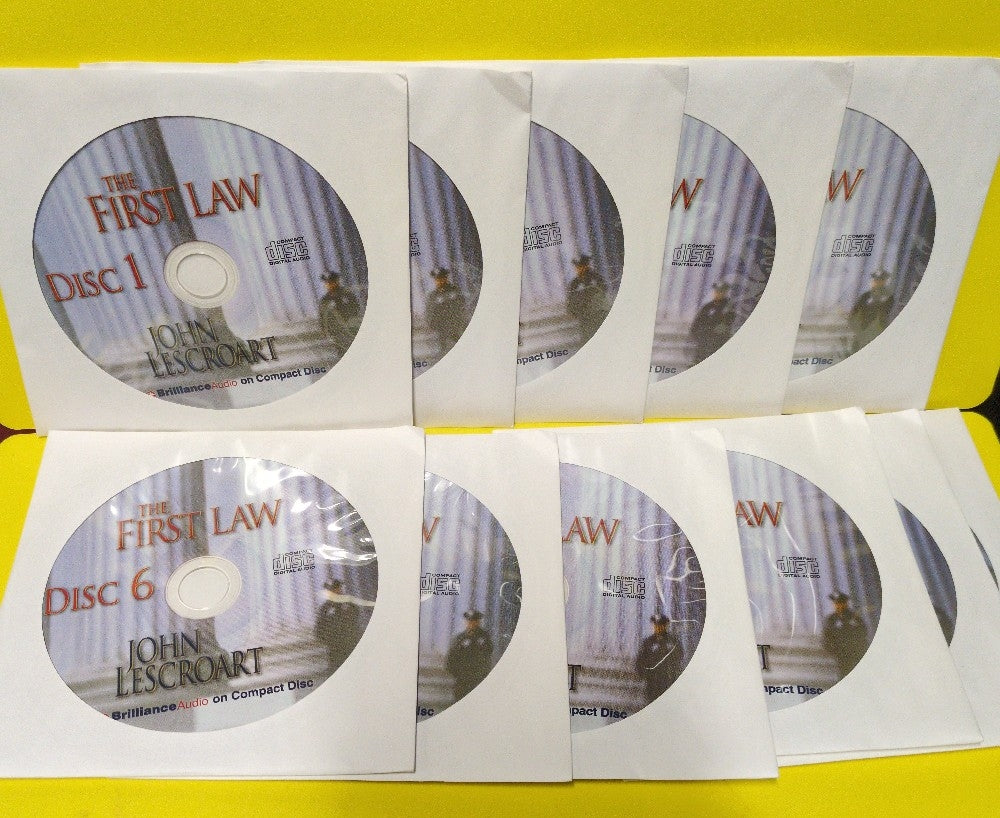 John Lescroart, Robert Lawrence - The First Law - 2002 - Used - EX - CDs - 11xCD Box Set