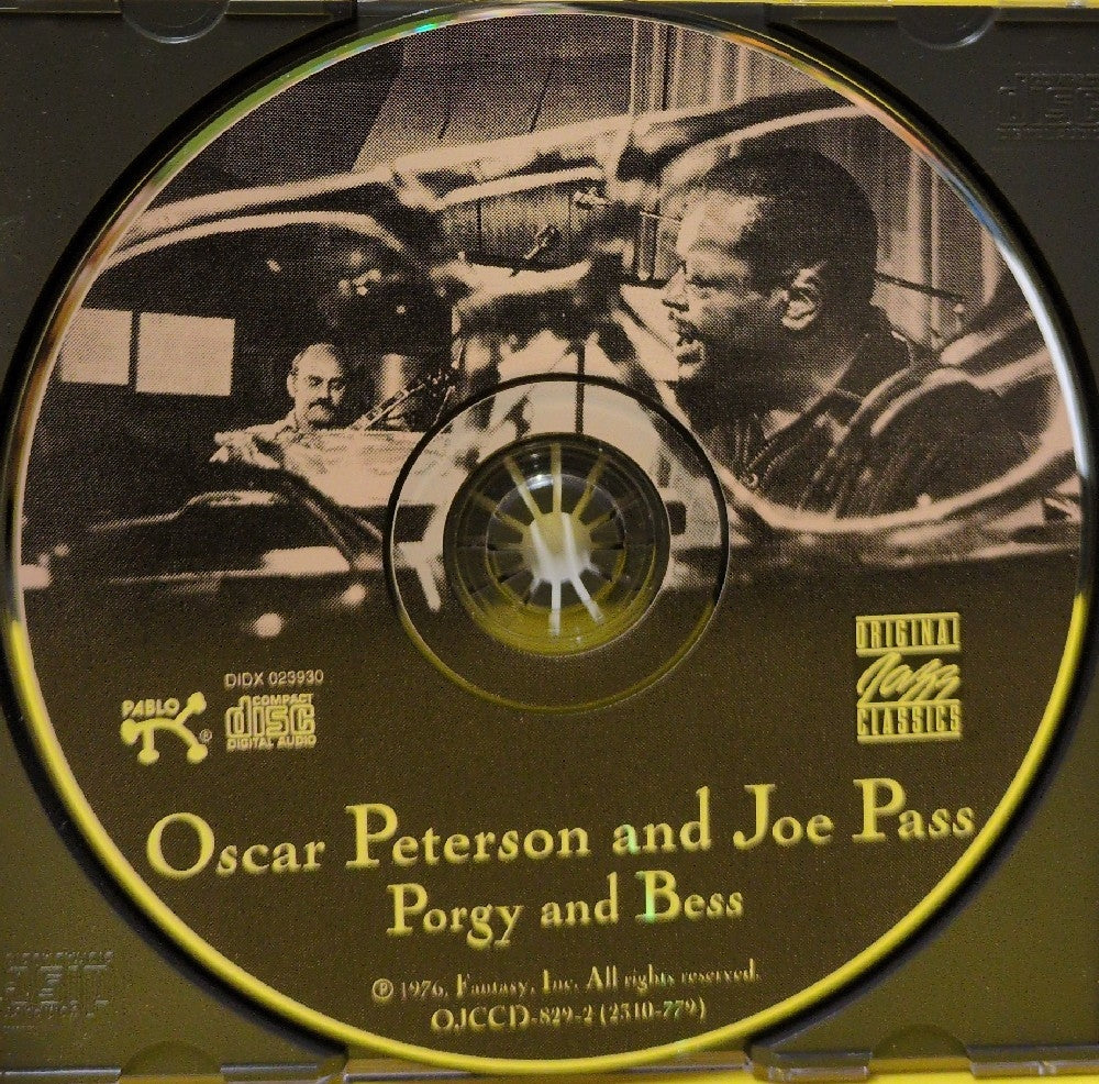Oscar Peterson And Joe Pass - Porgy And Bess - 1994 - OJCCD-829-2 - Used - EX - CDs