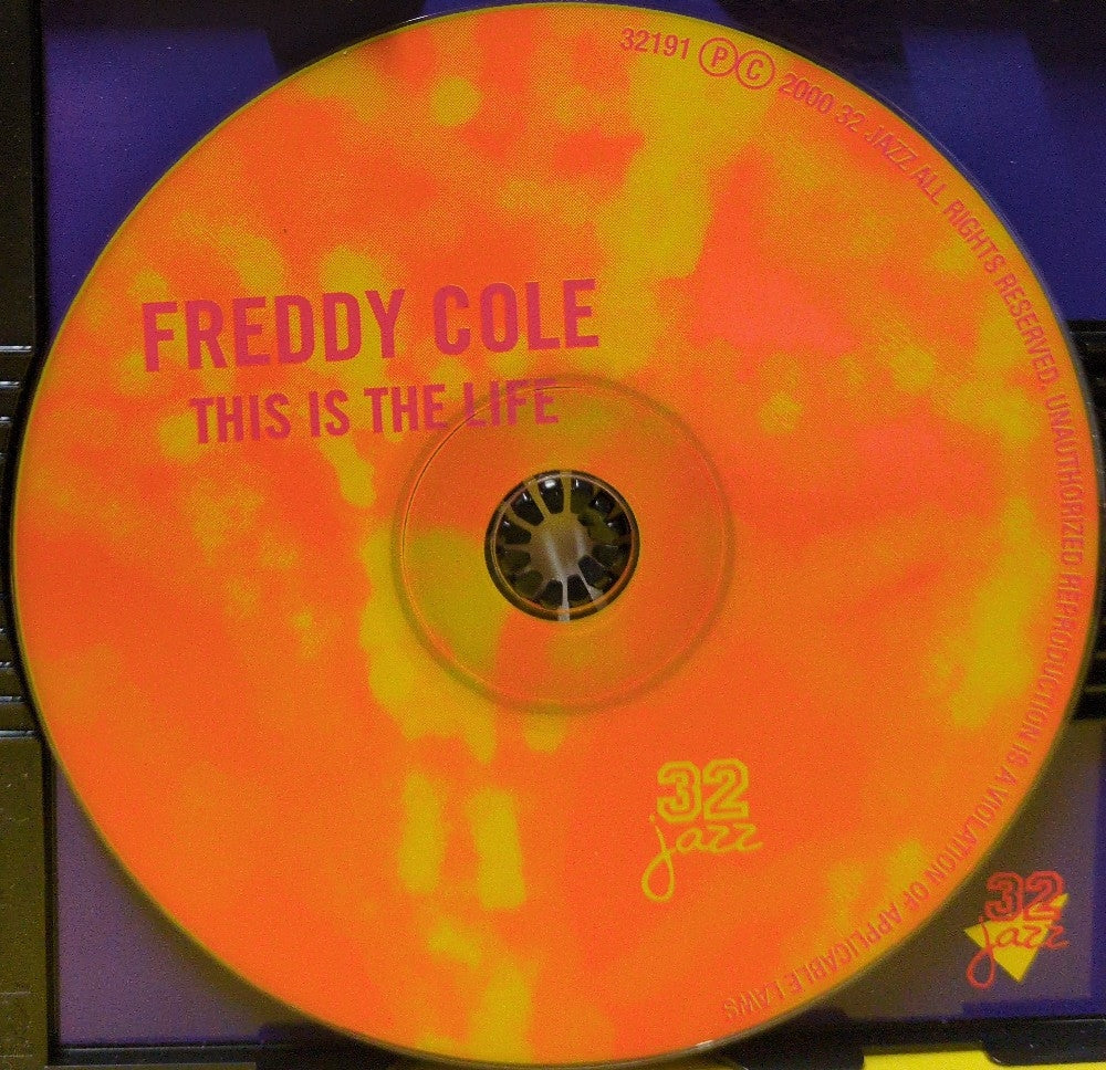 Freddy Cole - This Is The Life - 2000 - 32191 - Used - EX - CDs