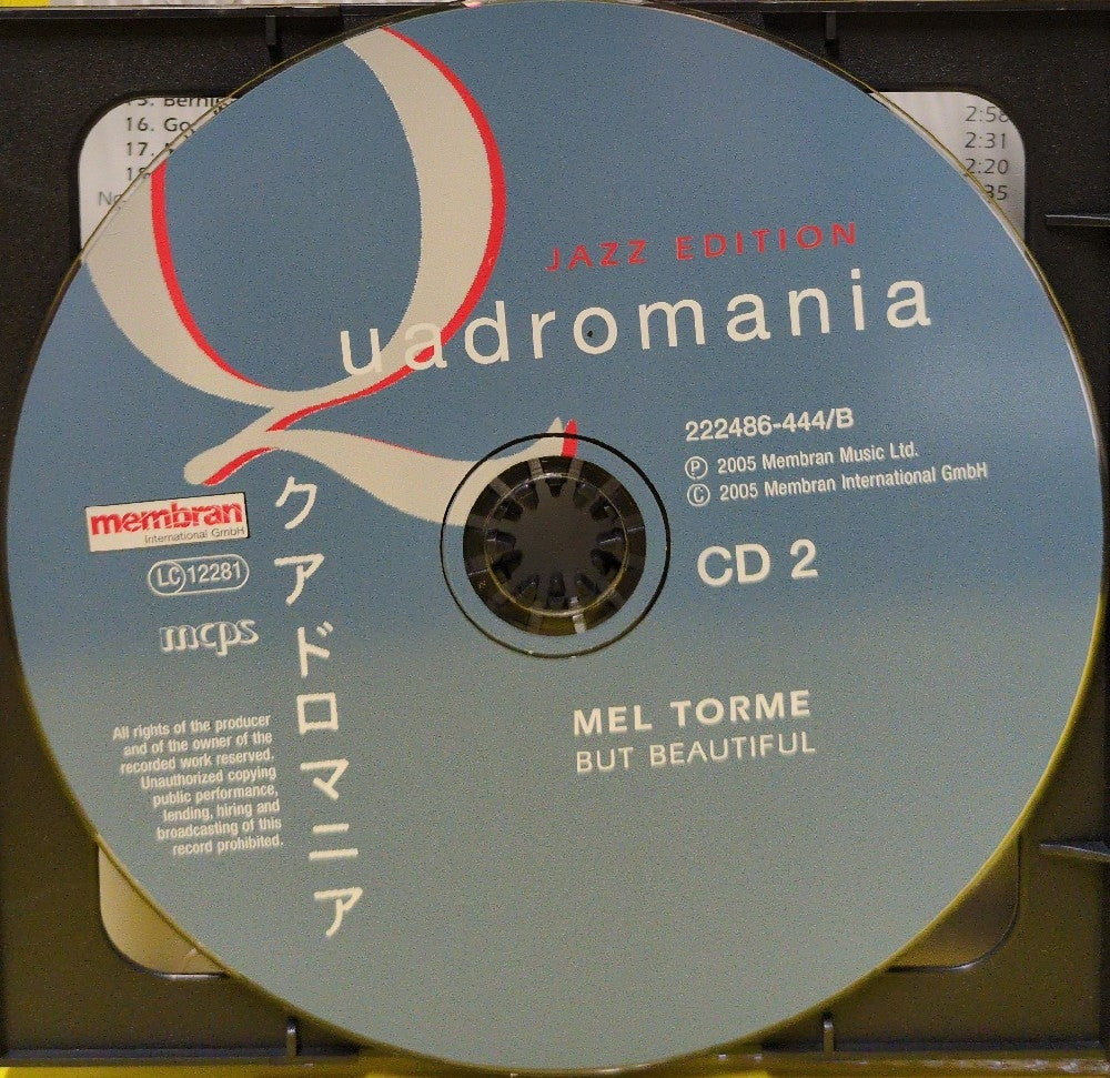 Mel Tormé - But Beautiful - 2005 - 222486-444 - Used - EX - CDs - 4xCD Set - Germany Import