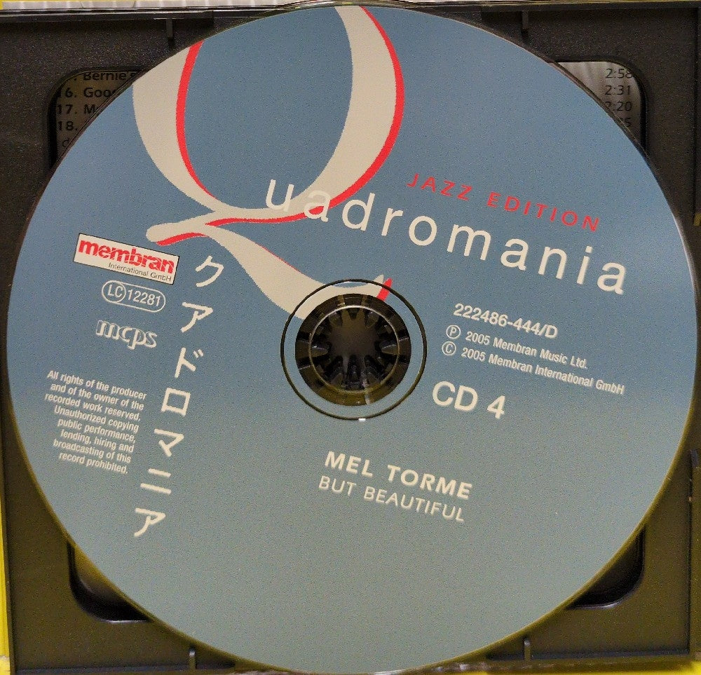 Mel Tormé - But Beautiful - 2005 - 222486-444 - Used - EX - CDs - 4xCD Set - Germany Import