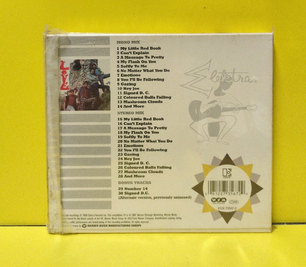 Love - Love - 2001 - 755974001-2 - New - Sealed - CDs - Reissue - Remastered - Slipcase - European Import
