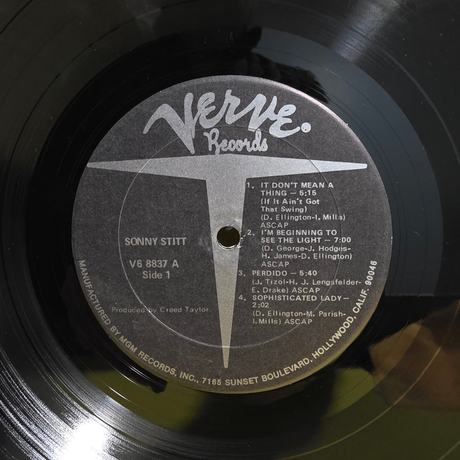 Sonny Stitt - Sonny Stitt ( Previously Unreleased Recordings ) - 1974 - V6-8837 - Used - VG++ - Vinyl