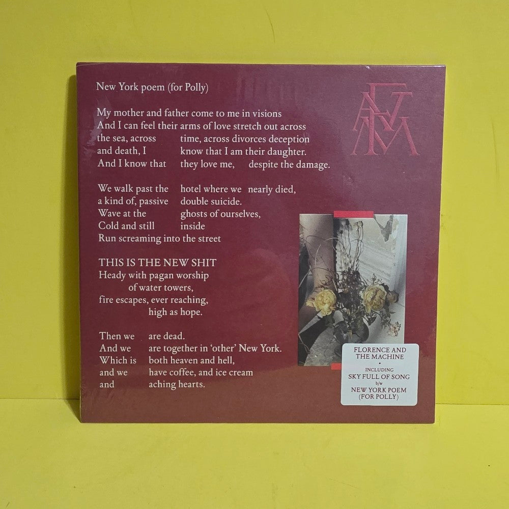 Florence And The Machine - Sky Full Of Song - 2018 - VS 2164 - New - Sealed - Vinyl