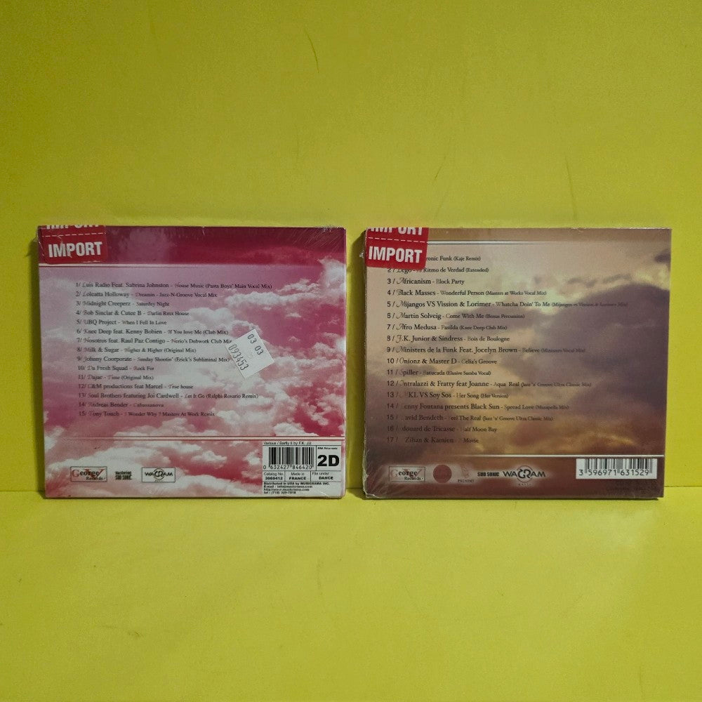 F. K. Junior & Sindress - Lot Of 2 Barfly & Barfly II - 2000 - New - Sealed - CDs