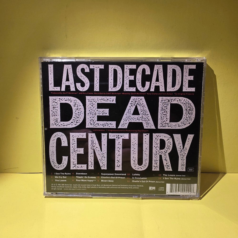 Warrior Soul - Last Decade Dead Century - 2006 - NMS050 - Used - VG++ - CDs