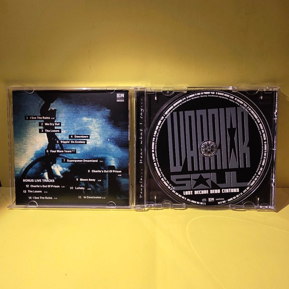 Warrior Soul - Last Decade Dead Century - 2006 - NMS050 - Used - VG++ - CDs
