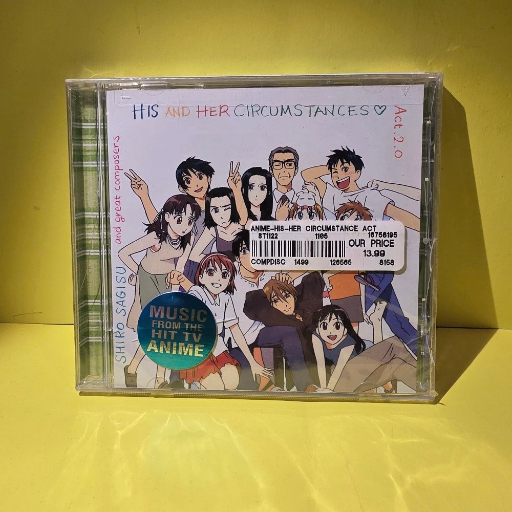 Shiro Sagisu And Great Composers - His and Her Circumstances ♥ Act 2.0 - 2005 - 5279-2 - New - Sealed - CDs