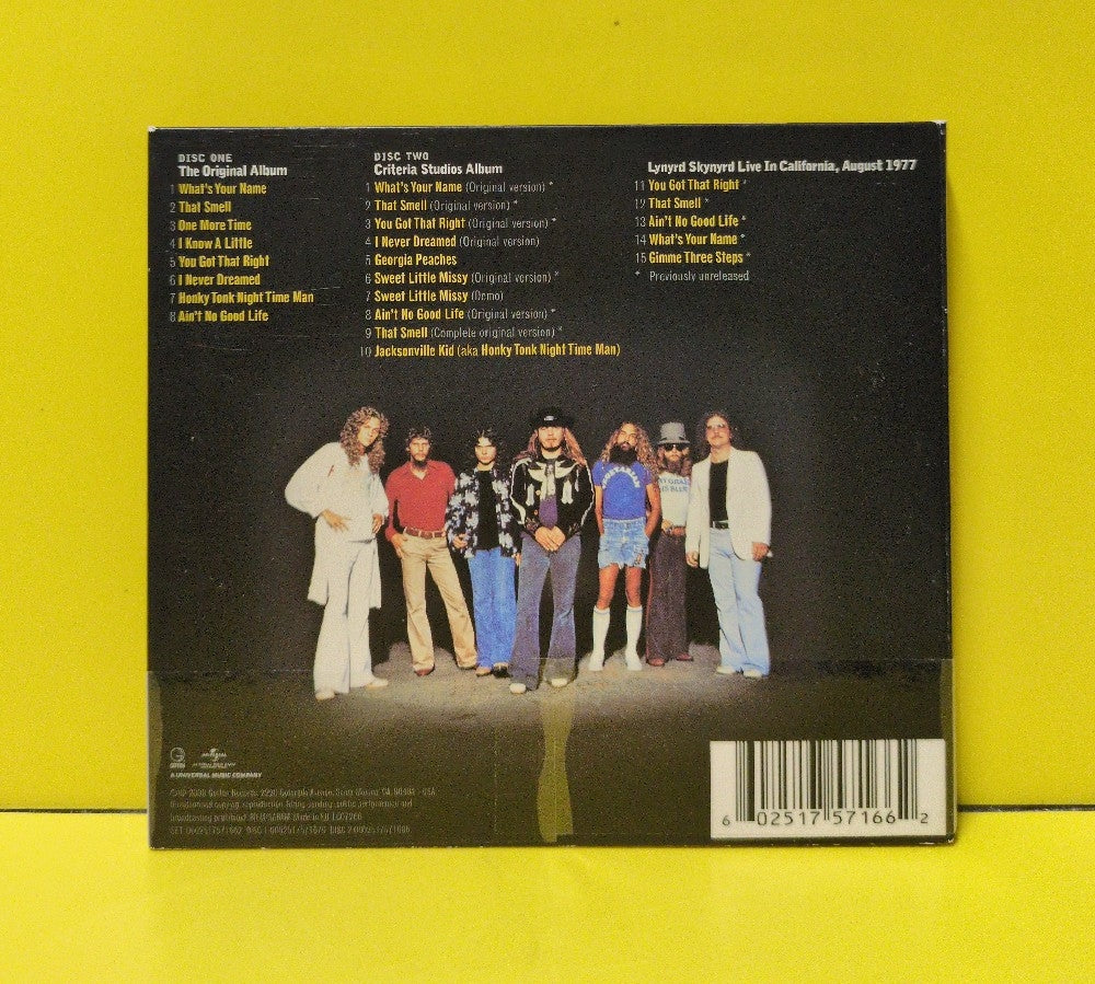 Lynyrd Skynyrd - Street Survivors - 2008 - 0602517571662 - Used - EX - CDs - 2xCD Set - Deluxe Edition - Reissue - Remastered - European Import