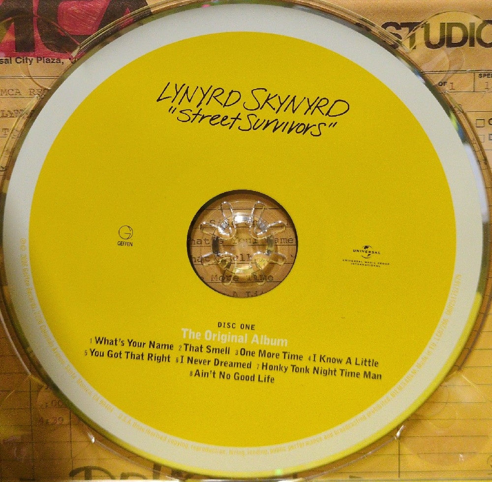 Lynyrd Skynyrd - Street Survivors - 2008 - 0602517571662 - Used - EX - CDs - 2xCD Set - Deluxe Edition - Reissue - Remastered - European Import
