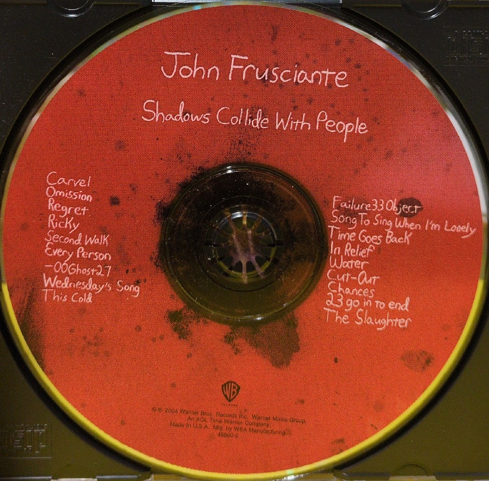 John Frusciante - Shadows Collide With People - 2004 - 48660-2 - Used - EX - CDs
