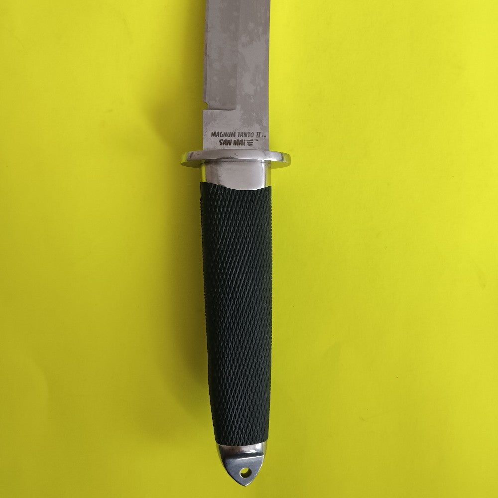 Vintage Cold Steel Inc JAPAN Magnum Tanto II SAN MAI 13 in Fixed Blade Knife