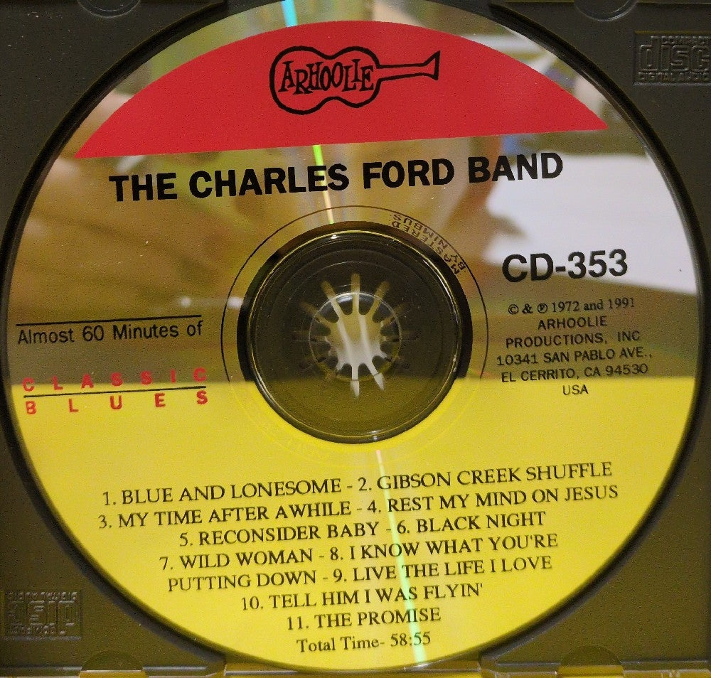 The Charles Ford Band - The Charles Ford Band - CD 353 - Used - EX - CDs