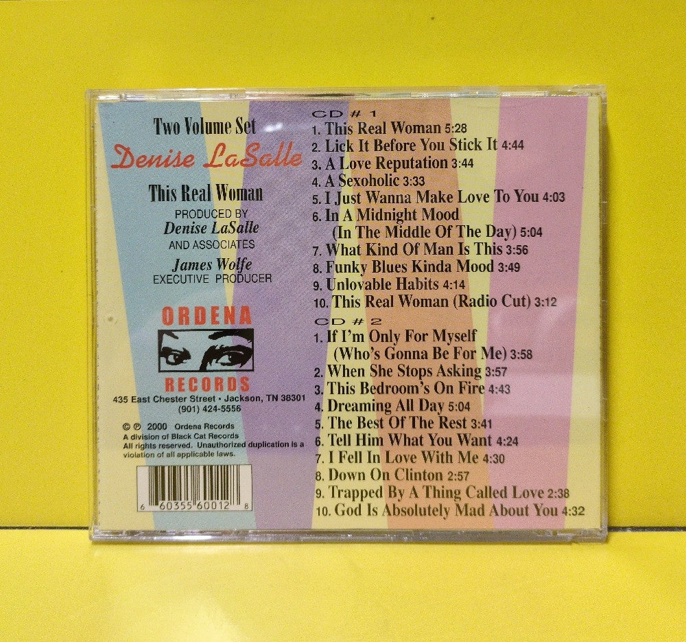 Denise LaSalle - This Real Woman - 2000 - OR629491 - Used - EX - CDs - 2xCD Set