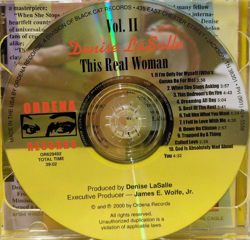 Denise LaSalle - This Real Woman - 2000 - OR629491 - Used - EX - CDs - 2xCD Set