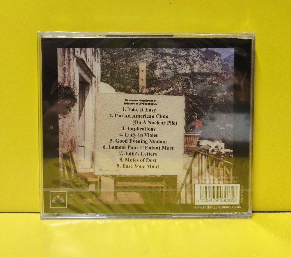 Shawn Phillips - Transcendence - 2015 - TECD308 - New - Sealed - CDs
