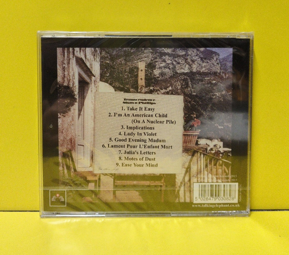 Shawn Phillips - Transcendence - 2015 - TECD308 - New - Sealed - CDs