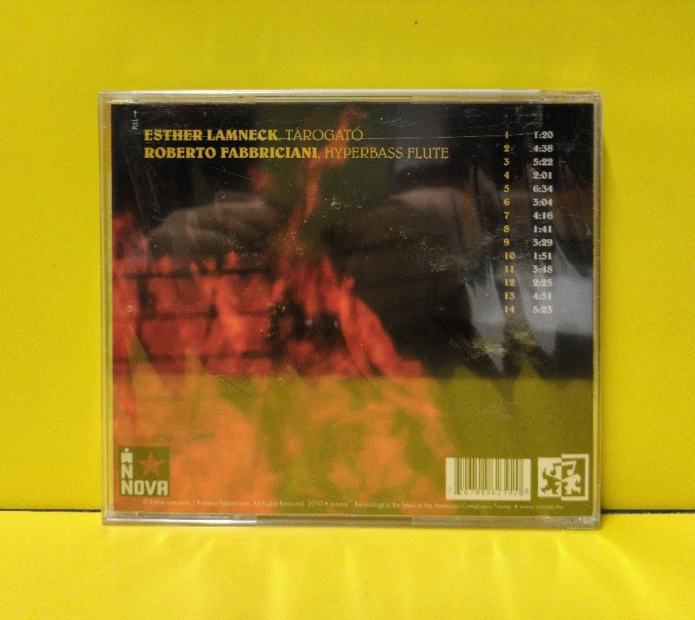 Esther Lamneck, Roberto Fabbriciani - Winds Of The Heart - 2010 - innova 239 - New - Sealed - CDs