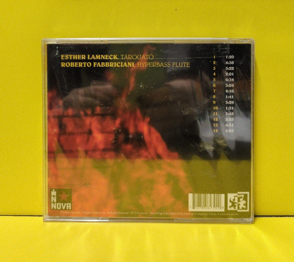 Esther Lamneck, Roberto Fabbriciani - Winds Of The Heart - 2010 - innova 239 - New - Sealed - CDs