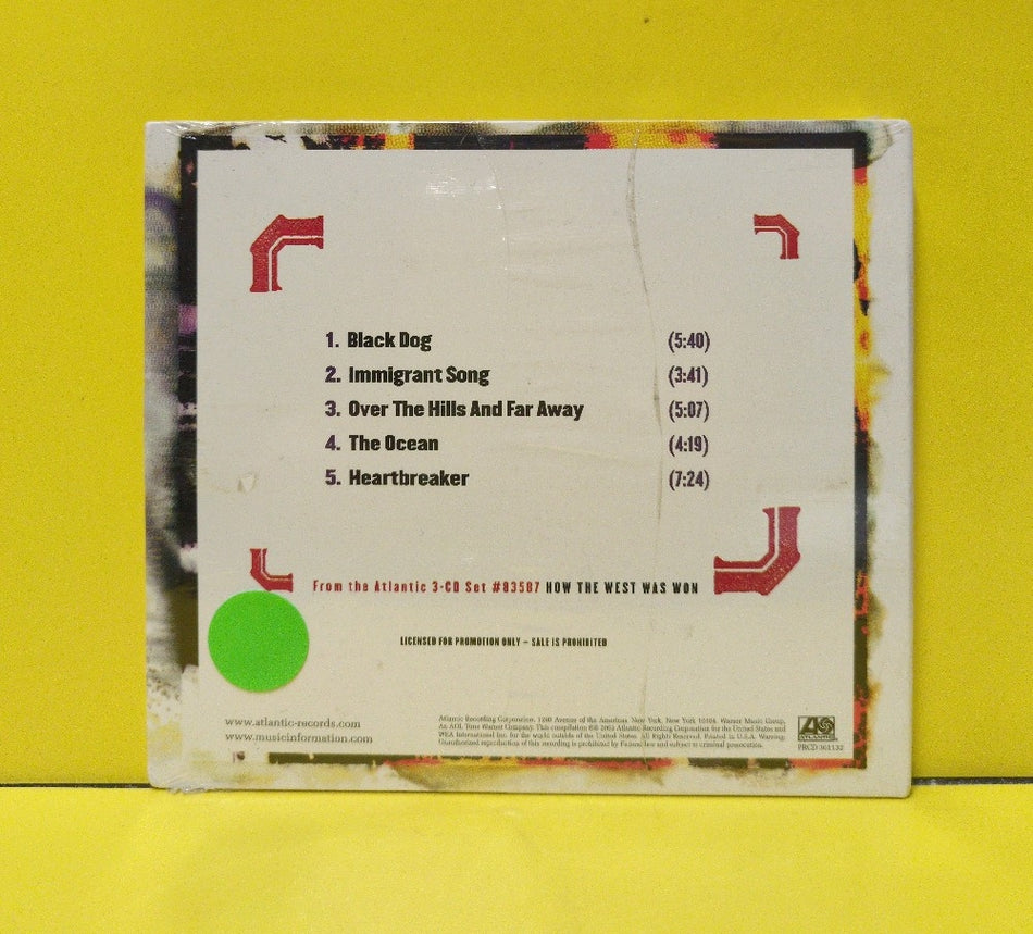 Led Zeppelin - How The West Was Won - 2003 - PRCD 301132 - New - Sealed - CDs - Promo