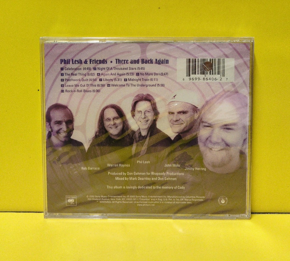 Phil Lesh & Friends - There And Back Again - 2002 - CK 86406 - New - Sealed - CDs