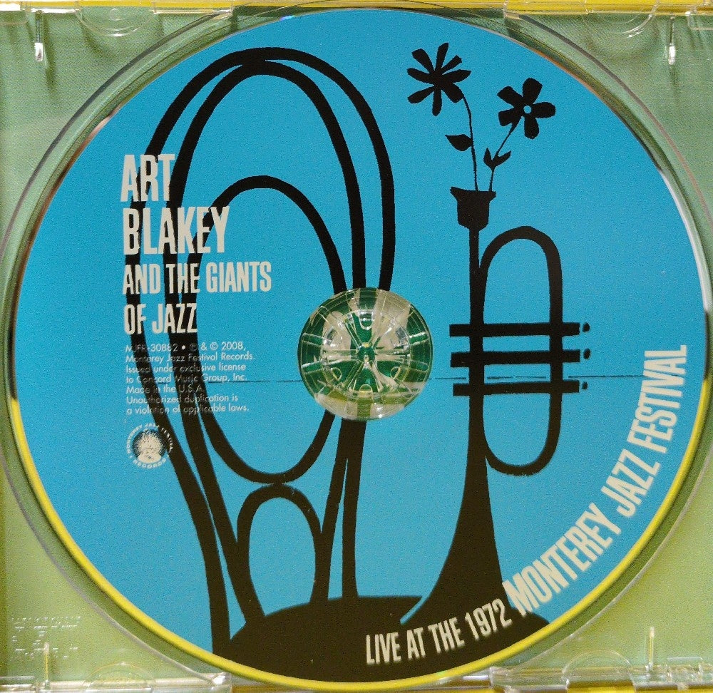 Art Blakey And The Giants Of Jazz - Live At The 1972 Monterey Jazz Festival - 2008 - MJFR-30882 - Used - EX - CDs