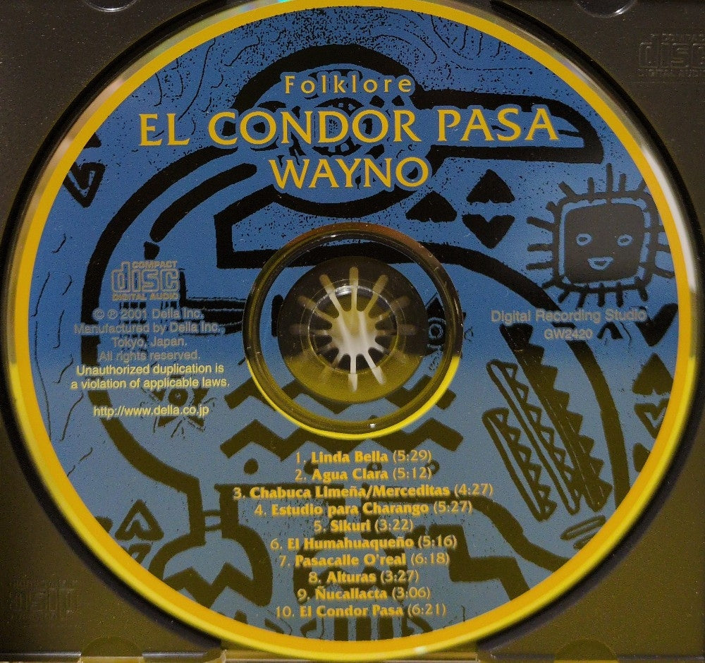 Wayno - El Condor Pasa - 1999 - GW2420 - Used - EX - CDs