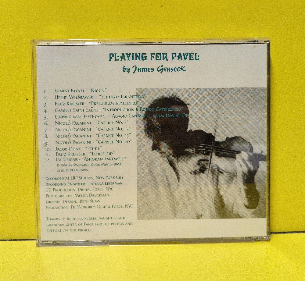 James Graseck, Doris Stevenson - Playing For Pavel - 1983 - Used - EX - CDs