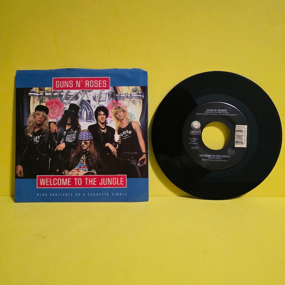 Guns N' Roses - Welcome To The Jungle - 1988 - 9 27759-7 - Used - VG++ - Vinyl