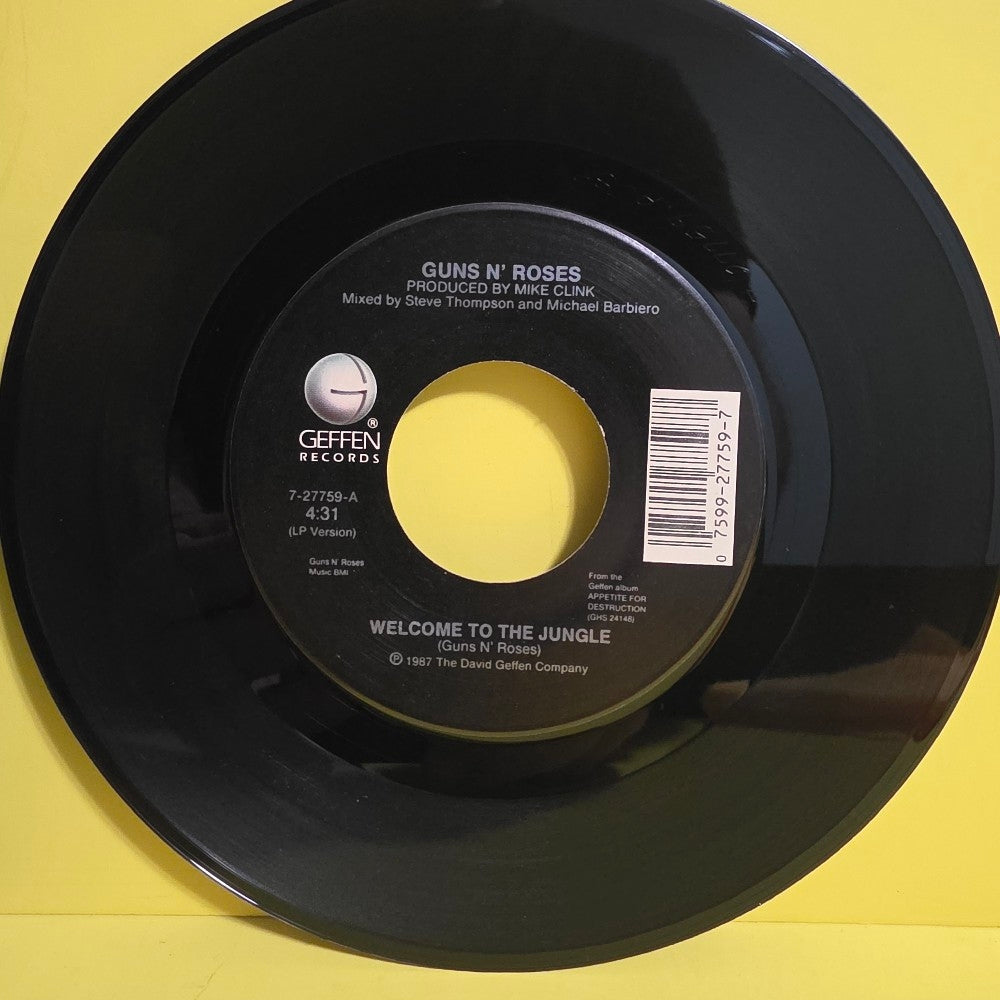 Guns N' Roses - Welcome To The Jungle - 1988 - 9 27759-7 - Used - VG++ - Vinyl