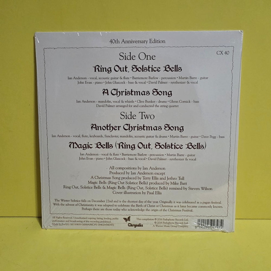 Jethro Tull - Ring Out, Solstice Bells / RSD - 2016 - CX 40 - New - Sealed - Vinyl