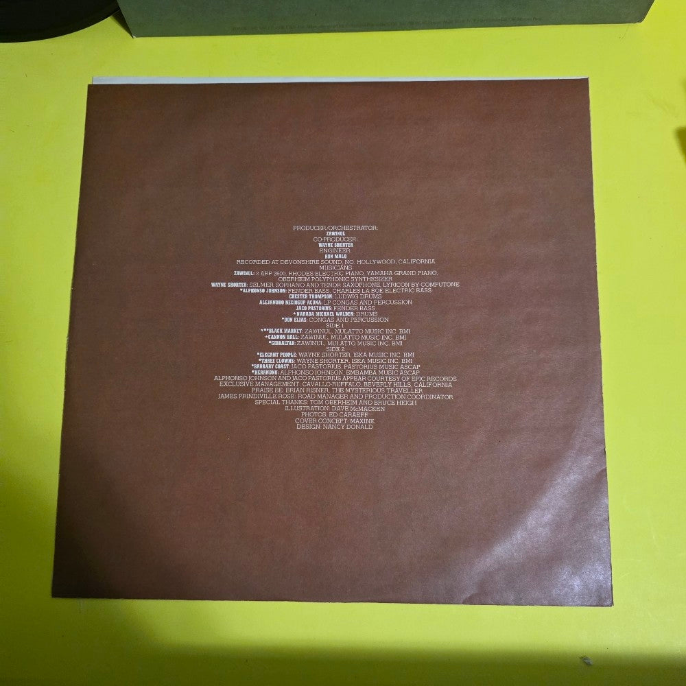 Weather Report - Black Market / Promo  - 1976 - PC 34099 - Used - EX - Vinyl