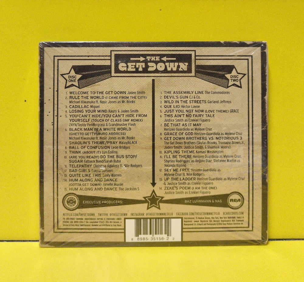 Various - The Get Down (Original Soundtrack From The Netflix Original Series) - 2016 - 88985-35156-2 - New - Sealed - CDs - 2xCD Set - Deluxe Edition
