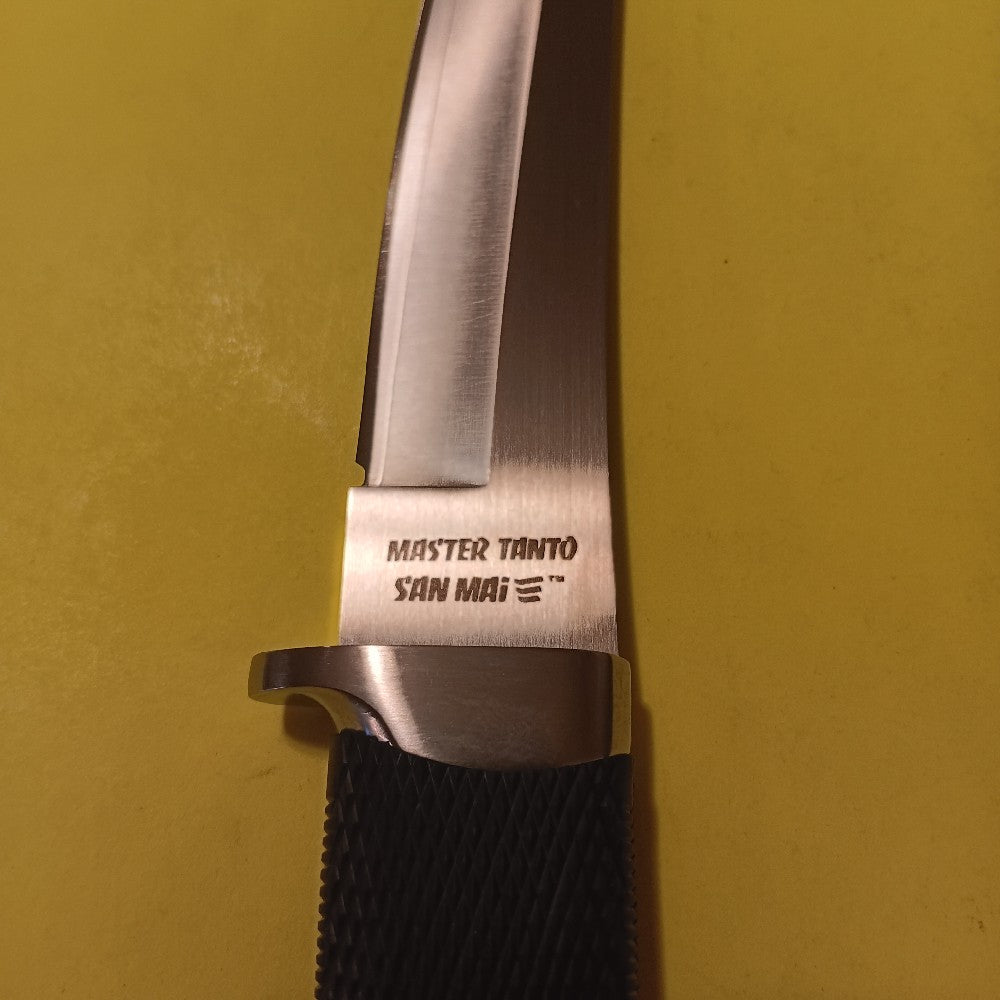 Vintage Cold Steel Inc JAPAN Master Tanto SAN MAI 11.5 in Fixed Blade Knife