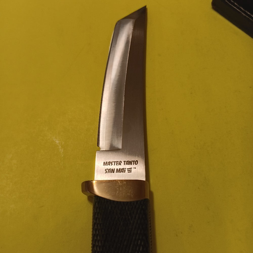 Vintage Cold Steel Inc JAPAN Master Tanto SAN MAI 11 in Fixed Blade Knife