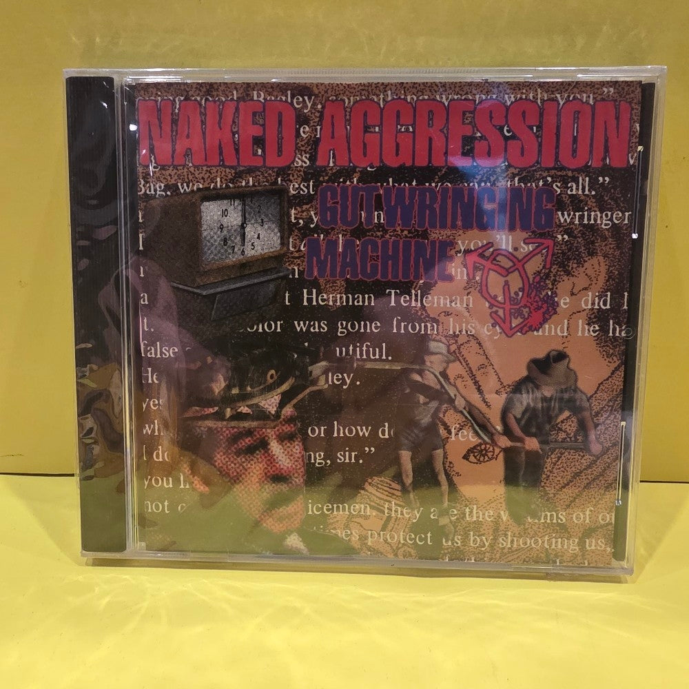 Naked Aggression - Gut Wringing Machine - 1988 - GL-005 - New - Sealed - CDs