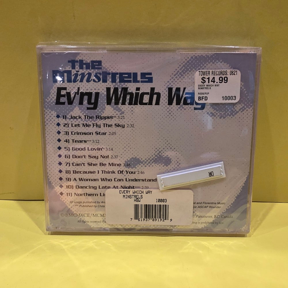 The Minstrels - Ev'ry Which Way - AP10003A - New - Sealed - CDs